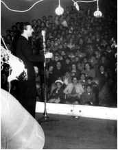 Hugo Romani en la ciudad de Caracas, Venezuela, 1949
