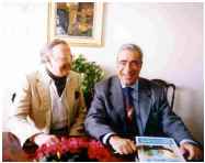 Hugo Romani junto al prestigioso periodista argentino Enrique Sdrech